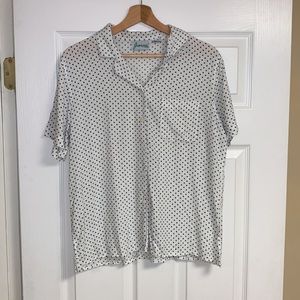 Joanna button-up shirt, size large